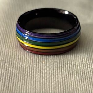 Colorful Striped Ring